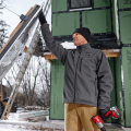 Milwaukee M12THJ2GRY0 - 12V Li-ion Cordless TOUGHSHELL Grey Heated Jacket Skin - S-M-L-XL-XXL Milwaukee M12THJ2GRY0 - 12V Li-ion Cordless TOUGHSHELL Grey Heated Jacket Skin - S-M-L-XL-XXL