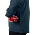 Milwaukee M12THJBLUE0XXL - 12V Li-ion Cordless TOUGHSHELL Blue Heated Jacket Skin - XXL Jackets