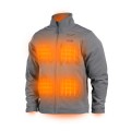 Milwaukee M12THJGREY0S - 12V Li-ion Cordless TOUGHSHELL Grey Heated Jacket Skin - S Jackets