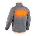 Milwaukee M12THJGREY0S - 12V Li-ion Cordless TOUGHSHELL Grey Heated Jacket Skin - S Jackets