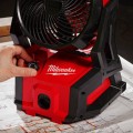 Milwaukee M18AF20 - M18 Packout Jobsite Fan Floor Fans & Ventilators