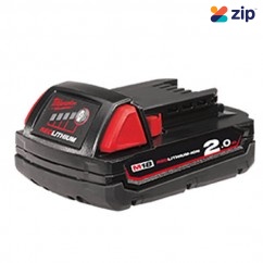 Milwaukee M18B2 18v Extended Capacity 2.0Ah LI-ION Red Lithium Battery