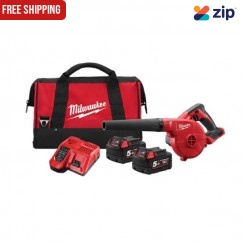 Milwaukee M18BBL-502B - 18V 2 x 5.0Ah Cordless Compact Blower Kit