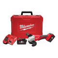 Milwaukee M18BLSAG125XPD402C - 18V 125mm (5") Brushless Cordless Angle Grinder /w Deadman Paddle Switch Kit 125mm Grinders Milwaukee M18BLSAG125XPD402C - 18V 125mm (5") Brushless Cordless Angle Grinder /w Deadman Paddle Switch Kit 125mm Grinders