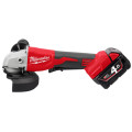 Milwaukee M18BLSAG125XPD402C - 18V 125mm (5") Brushless Cordless Angle Grinder /w Deadman Paddle Switch Kit 125mm Grinders Milwaukee M18BLSAG125XPD402C - 18V 125mm (5") Brushless Cordless Angle Grinder /w Deadman Paddle Switch Kit 125mm Grinders