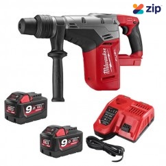 Milwaukee M18CHM-902C - 18V Cordless Fuel SDS-Max 5kg Rotary Hammer Kit