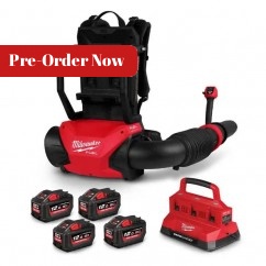 Milwaukee M18F2BPBL124 - M18 FUEL Dual Battery Backpack Blower Kit 
