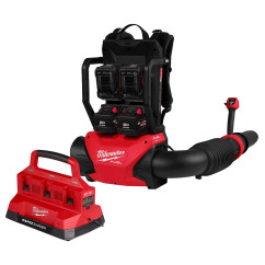 Milwaukee M18F2BPBL124F - M18 FUEL 12.0Ah Dual Battery Backpack Blower Kit