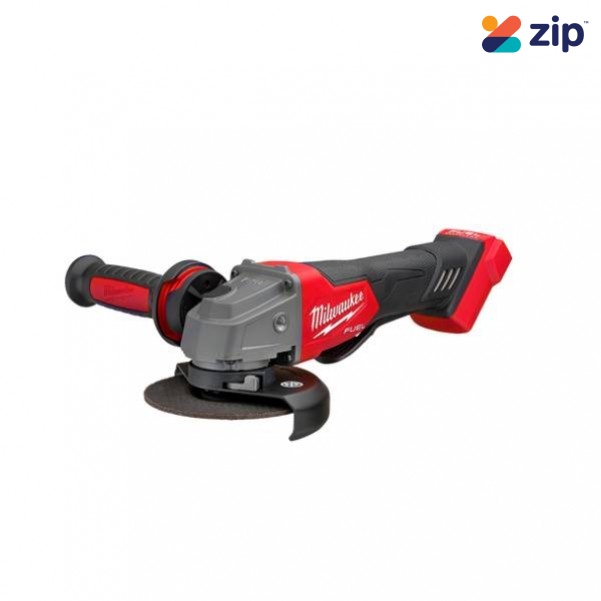 Milwaukee M18FAG125XPD-0 - 18V Fuel 125mm (5") Cordless Brushless with Deadman Paddle Switch Angle Grinder Skin