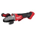 Milwaukee M18FAGF125XPDB-0 - 18V 125mm M18 Fuel Flathead Braking Angle Grinder Skin w/ Deadman Paddle Switch