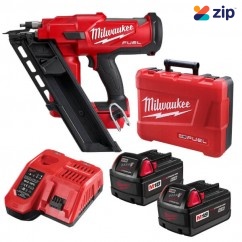 Milwaukee M18FFN-302C  - M18 FUEL 18V 30-34° Framing Nailer Combo Kit