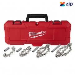 Milwaukee M18FFSMCCKIT - M18 Fuel High Speed Chain Snake Carbide Chain Kit