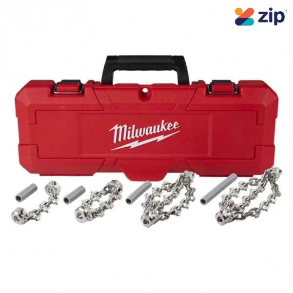 Milwaukee M18FFSMCCKIT - M18 Fuel High Speed Chain Snake Carbide Chain Kit