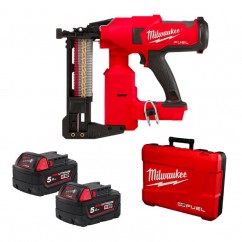 Milwaukee M18FFUS502C - 18V 5.0Ah Li-ion Cordless Fuel Fencing Stapler Combo Kit