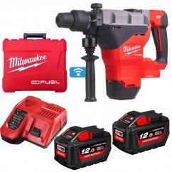 Milwaukee M18FHM-122C - 18V 12.0Ah 44mm FUEL SDS Max Rotary Hammer Kit w/ ONE-KEY