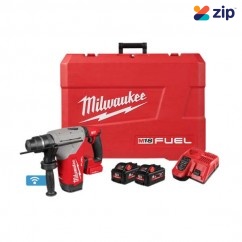 Milwaukee M18FHP-802C - 18V 8.0 Ah 28mm Cordless ONEKEY M18 Fuel SDS PLUS Rotary Hammer Kit