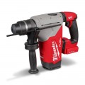 Milwaukee M18FHPDEX802C - 18v Fuel 26mm Hammervac SDS Plus Rotary Hammer with Dust Extractor Kit