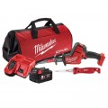 Milwaukee M18FHZ501B - M18 5.0Ah Li-ion Cordless FUEL 2pce Hackzall Reciprocating Saw & Jab Saw Combo Kit