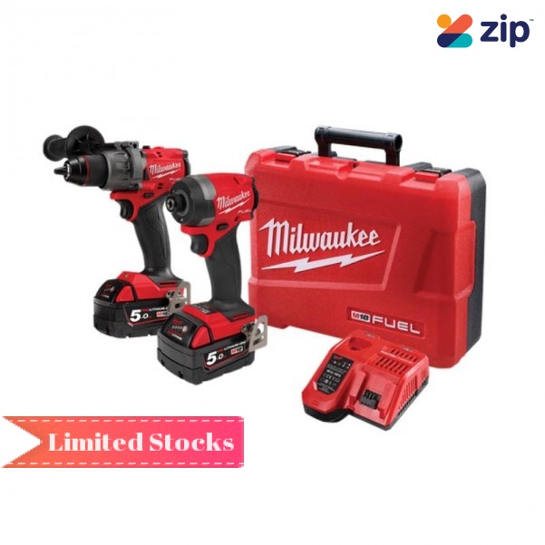 Milwaukee M18FPP2AA3B502C - M18 FUEL 2AA3 2 Piece Combo Kit (Limited Time Only) Combo Kits 18v
