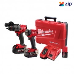 Milwaukee M18FPP2B3502C - 18V Redlithium-Ion Brushless Cordless 2 Piece Combo Kit 2B3