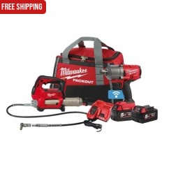 Milwaukee M18FPP2F2-502P - 18V 5.0 Ah Brushless Cordless 2 Piece Combo Kit  