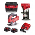 Milwaukee M18FPP3T502 - 18V Fuel 3 Piece 2 X 5.0AH Power Pack Combo Kits 18v