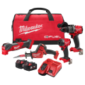 Milwaukee M18FPP4Q3502B - M18 FUEL 4 Piece Power Pack 4Q3 With Bonus M18FCVL-0 Milwaukee M18FPP4Q3502B - M18 FUEL 4 Piece Power Pack 4Q3 With Bonus M18FCVL-0