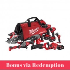 Milwaukee M18FPP8A3503B - 18V Brushless Cordless 8 Piece Combo Kit 8A3