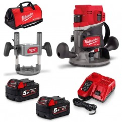 Milwaukee M18FR12502B - 18V 5.0Ah Li-ion Cordless Fuel 1/2" Router Combo Kit