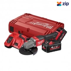 Milwaukee M18FSAG125XPDB-602 - 18V 6.0Ah 125mm (5”) Cordless Brushless Angle Grinder Kit