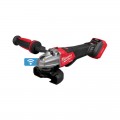 Milwaukee M18FSAGES1250 - 18V Li-ion Cordless Fuel ONE-KEY 125mm (5") Dual-Trigger Braking Angle Grinder With Deadman Paddle Switch Skin Angle Grinders