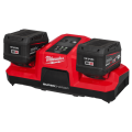 Milwaukee M18FSPD122B - 18V 12.0Ah Li-ion Cordless Forge Battery And 18V Li-ion Dual Bay Super Charger Starter Pack Milwaukee M18FSPD122B - 18V 12.0Ah Li-ion Cordless Forge Battery And 18V Li-ion Dual Bay Super Charger Starter Pack