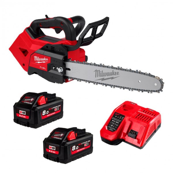 Milwaukee M18FTCHS14802 - 18V 8.0Ah Li-ion Cordless Fuel 356mm (14”) Top Handle Chainsaw Combo Kit
