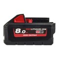 Milwaukee M18HB8 - 18V 8.0Ah M18 REDLITHIUM-ION High Output Battery Pack