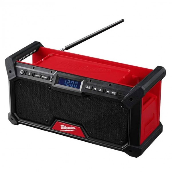 Milwaukee M18JSRDAB20 - 18V Li-ion Cordless Bluetooth DAB+ Jobsite Radio Skin Free Shipping