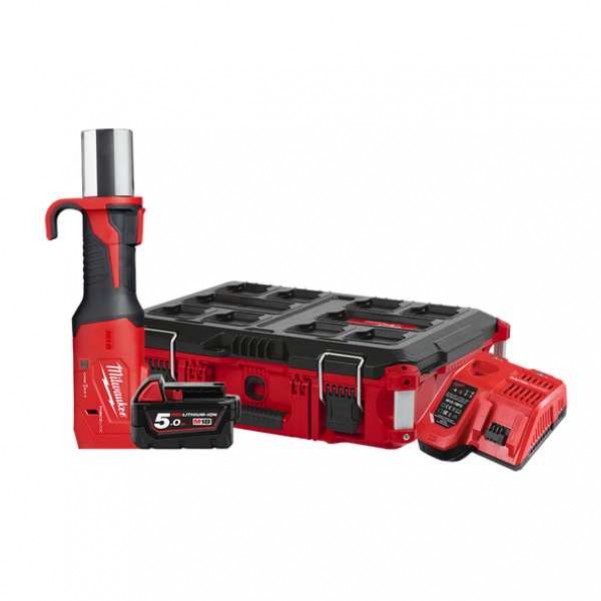 Milwaukee M18ONEBLHPT-501P - 18V 5.0Ah ONE-KEY Force Logic Brushless Press Tool Kit