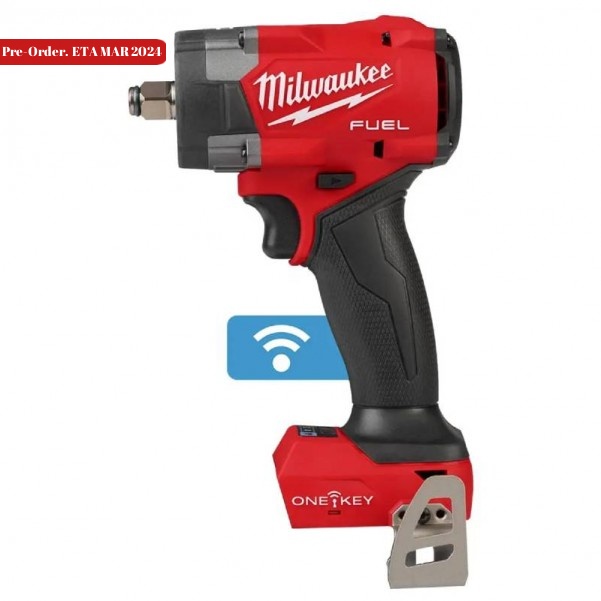 Milwaukee M18ONEFIW2FC120 - 18V Li-ion Cordless Fuel ONE-KEY 1/2" Drive Controlled Torque Impact Wrench with Friction Ring Skin