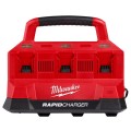 Milwaukee M18PC6 - M18™ 6 BAY PACKOUT™ Rapid Charger