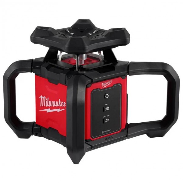 Milwaukee M18RL6100C - 18V Li-ion ONE-KEY 610m (2000') Horizontal Rotary Red Beam Laser Skin