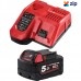 Milwaukee M18SP-501B - 18V 5.0Ah Cordless Battery and Charger Starter Pack