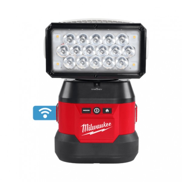 Milwaukee M18URSL0 - 18V One-Key Utility Remote Spot Light Skin Lights & Torches