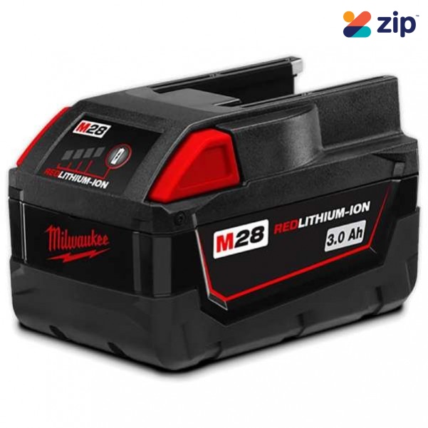  Milwaukee M28BX - 28V Li-Ion 3.0Ah RED LITHIUM Battery