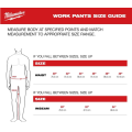 Milwaukee M651N - 32 Inch FREEFLEX Tech Pants Brown - Waist Size 30 - 40 Milwaukee M651N - 32 Inch FREEFLEX Tech Pants Brown - Waist Size 30 - 40