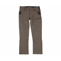 Milwaukee M651N - 32 Inch FREEFLEX Tech Pants Brown - Waist Size 30 - 40