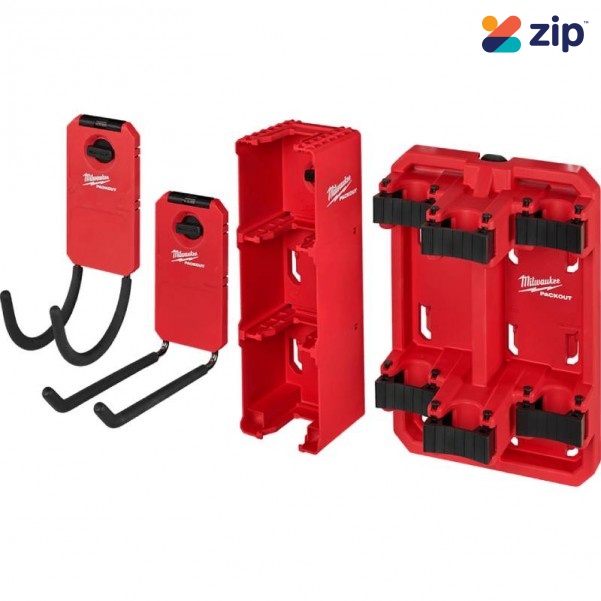 Milwaukee MILPKTSSOPEKIT - PACKOUT Outdoor Power Tool Shop Storage Starter Kit Tool Cases