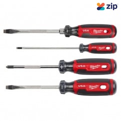 Milwaukee MT200-4 - 4pce Screwdriver Kit with Cushion Grip