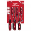 Milwaukee MT200-6 - 6pce Cushion Grip Screwdriver Kit Screwdrivers