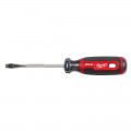 Milwaukee MT206 - 101mm Slotted 1/4" Cushion Grip Screwdriver