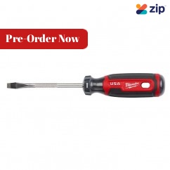 Milwaukee MT206 - 101mm Slotted 1/4" Cushion Grip Screwdriver