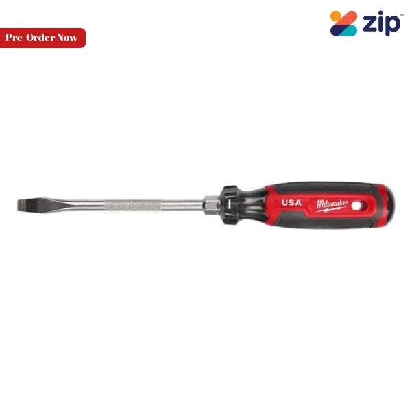 Milwaukee MT207 - 152mm Slotted 5/16" Cushion Grip Screwdriver